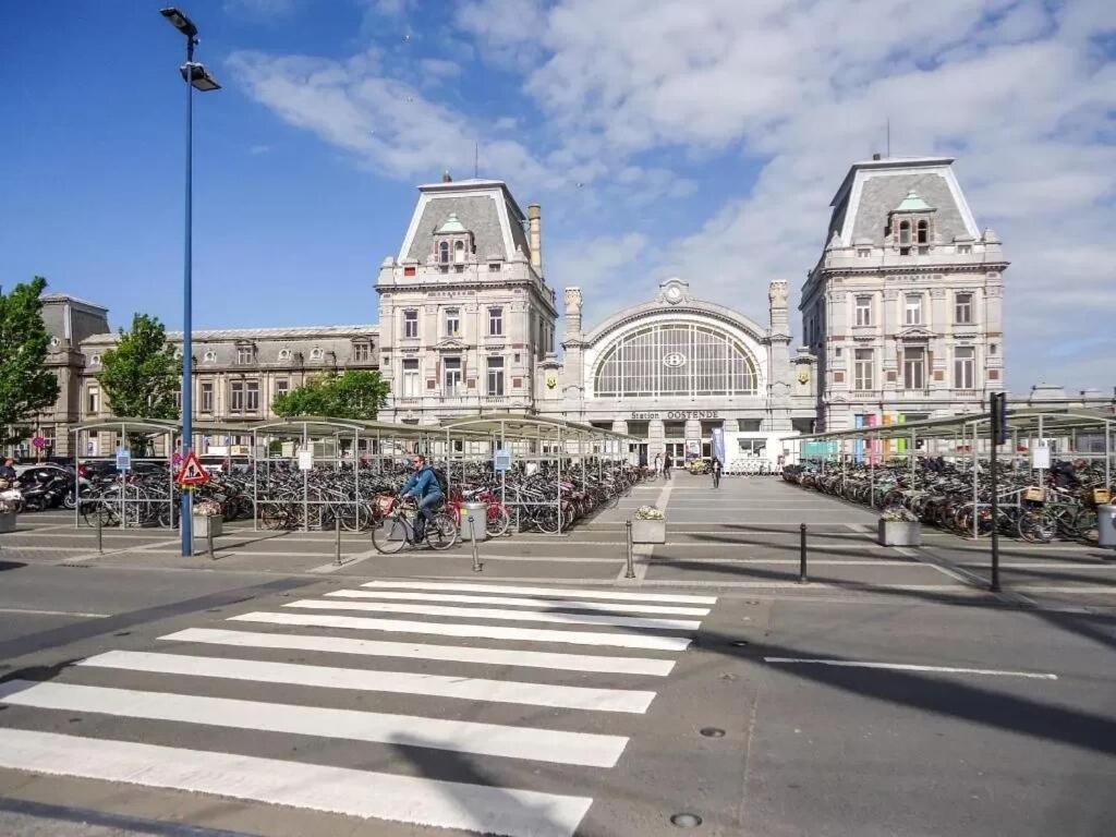 Luxury Renovated 3 Rooms Apartment Ostend Luaran gambar